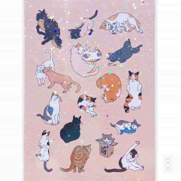 Sticker - Set gatitxs - Imagen 2